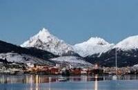 Nieve en Ushuaia