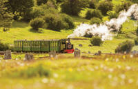 Tren del fin del mundo, Locomotoras y Recorrido:  