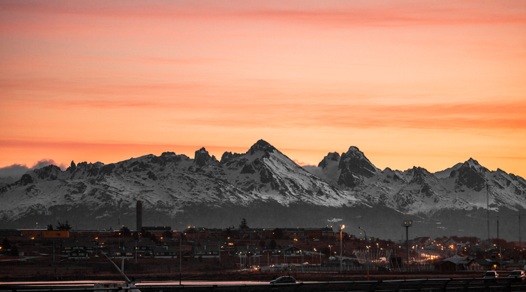 Ushuaia, atardecer