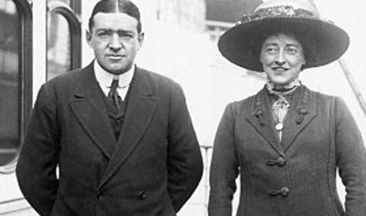Schackleton y Esposa