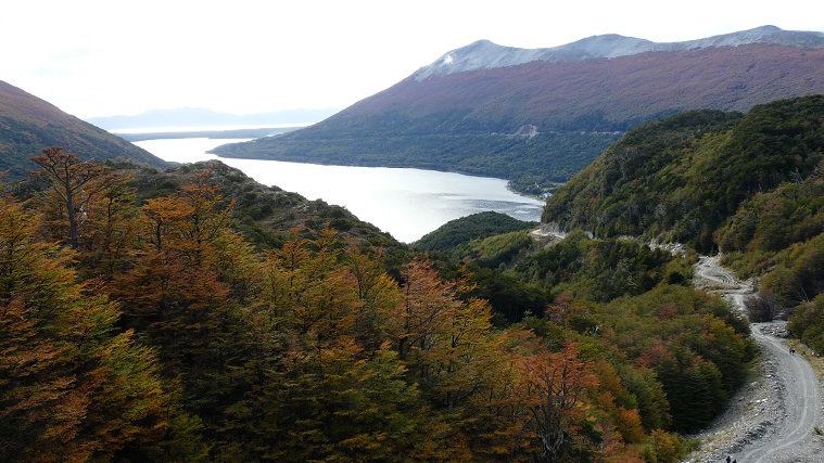 Lago Escondido en Otoño