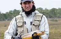 pesca en lago escondido